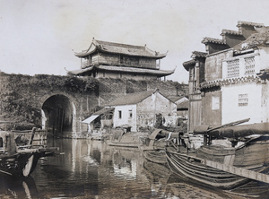 Fengmen, a water gate in the south-east of Suzhou