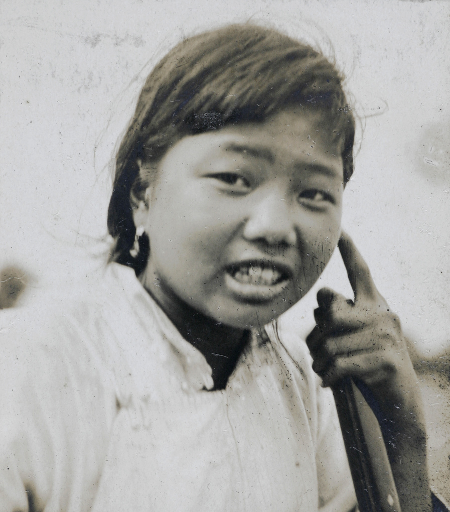 Portrait of a rural woman, Taihu region west of Shanghai