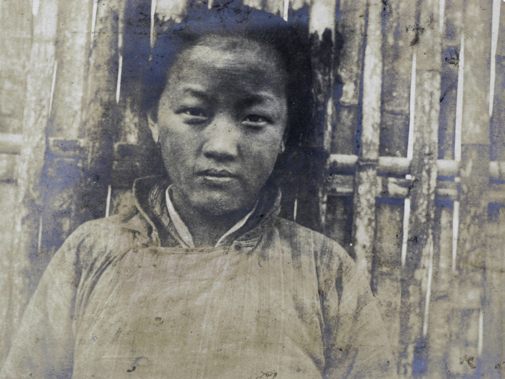 Portrait of a rural woman, Taihu region west of Shanghai