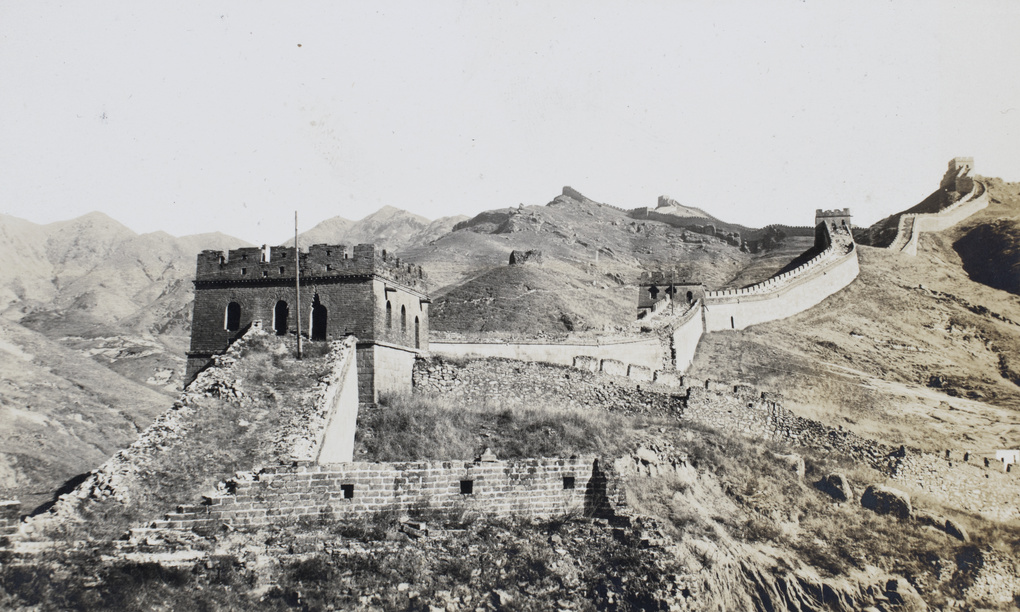 Partially ruined Badaling, Great Wall of China, Beijing