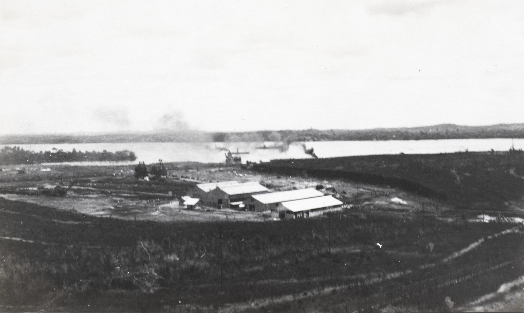 Naval Base, and ships in the background, Singapore