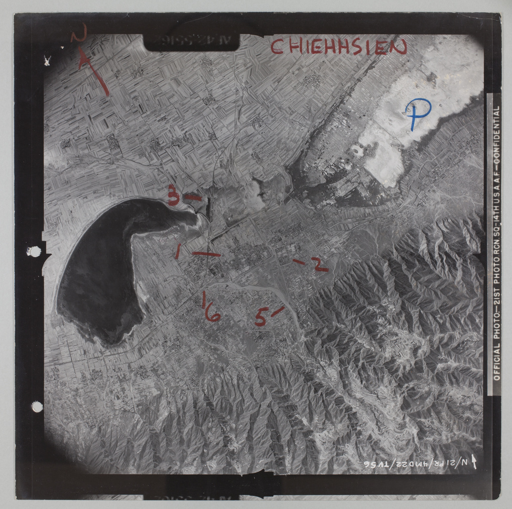 USAAF aerial view of Chiehhsien