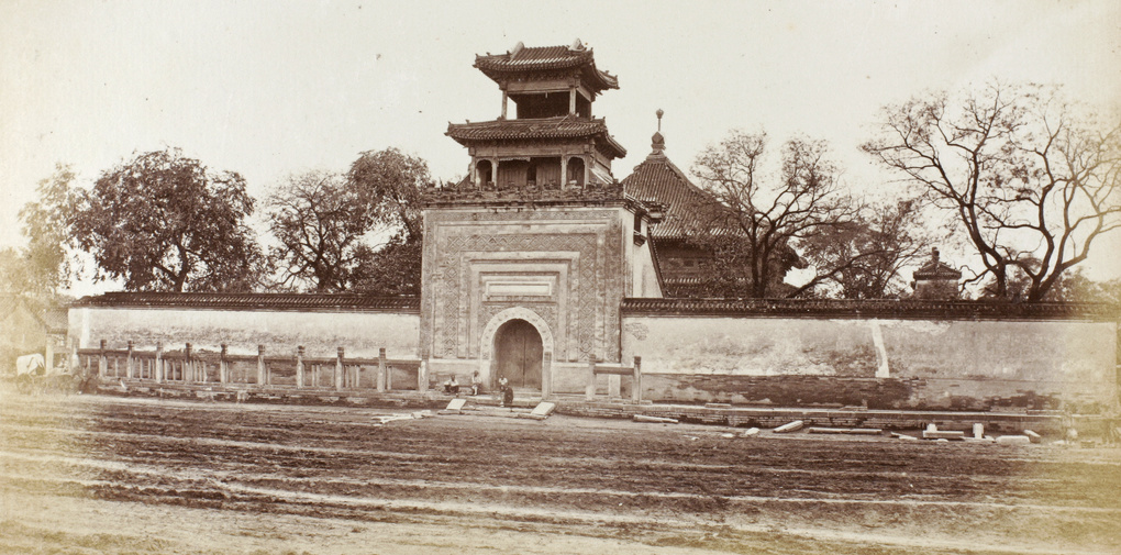 Entrance to the Huihuiying Mosque (回回营清真寺遗存), Beijing
