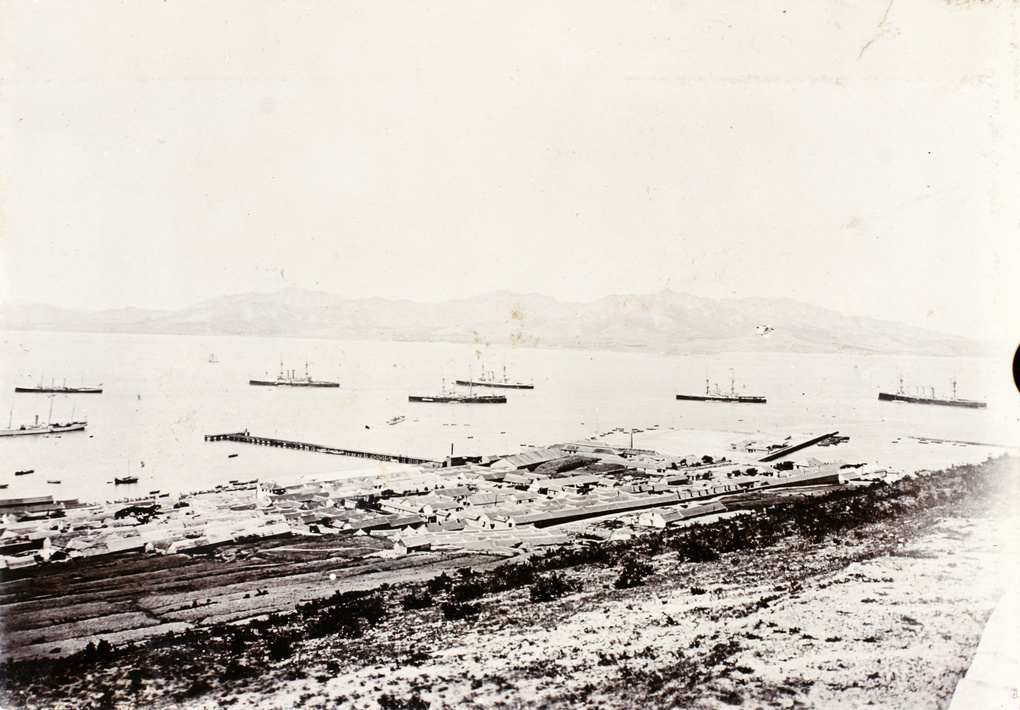 Wei-hai-wei and iron pier, 1901