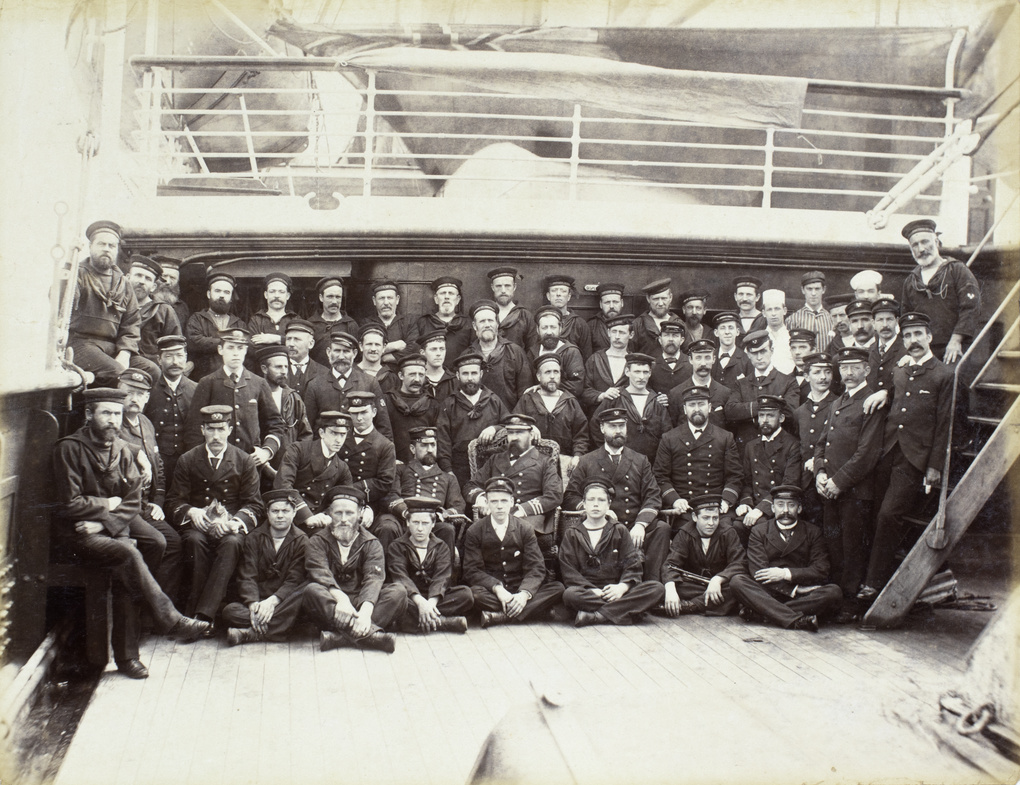 Group photograph of the crew of Empress of China