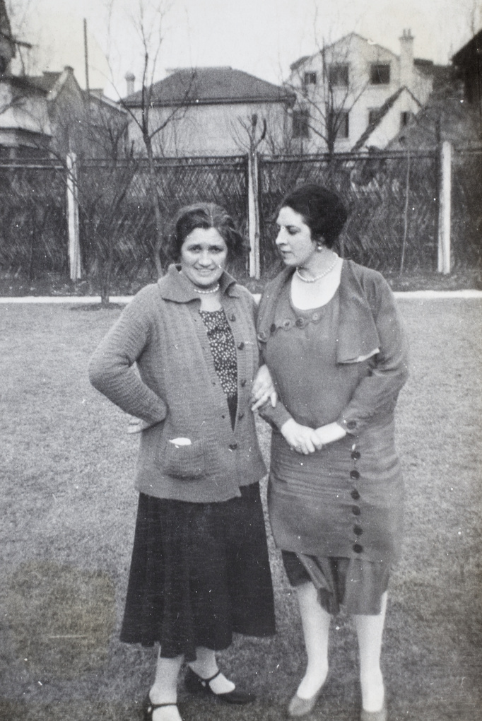 Mary Ephgrave and Mrs Picozzi, Shanghai
