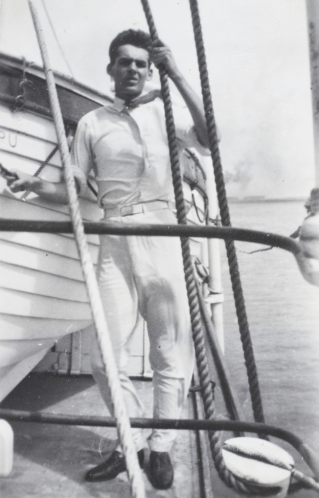 Jack Ephgrave aboard SS Whangpu