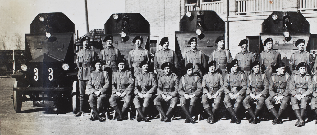 Armoured Car Company, Shanghai Volunteer Corps training camp (1)
