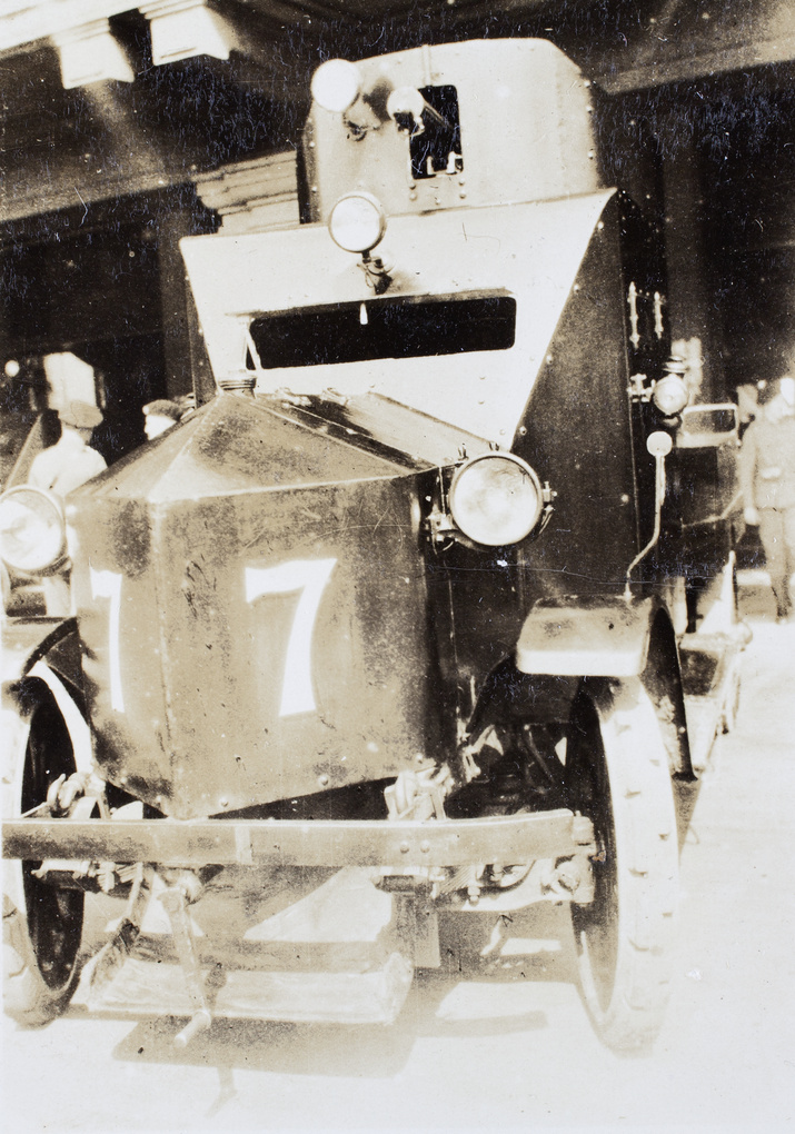 Shanghai Volunteer Corps armoured car number 7, Shanghai, 1932