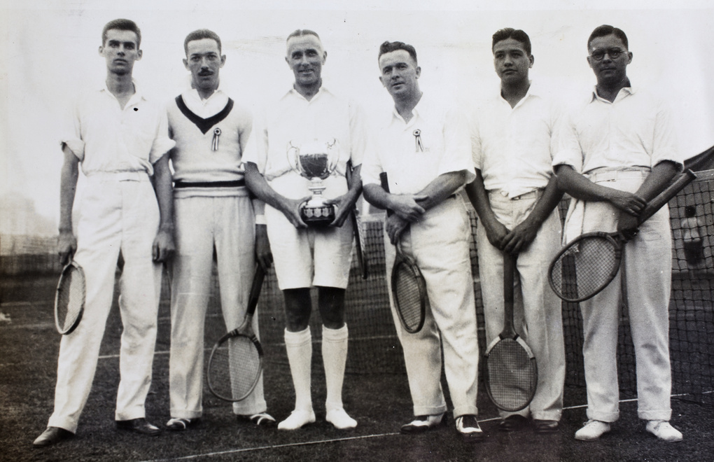 BCC Pudong Tennis team, winners of the Director's Cup, Shanghai, 1932