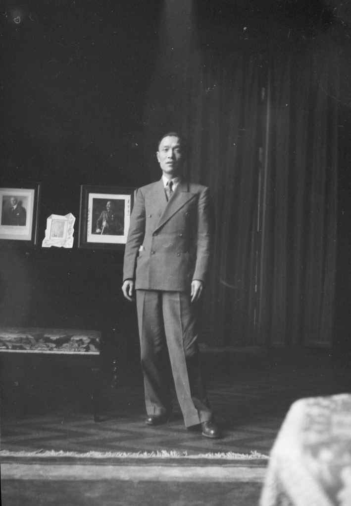 At Chinese Embassy, Moscow, 1946