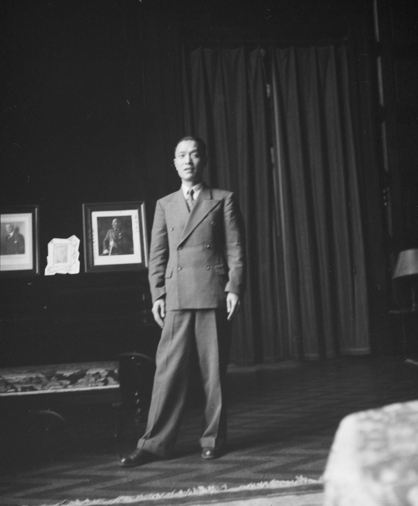 At Chinese Embassy, Moscow, 1946