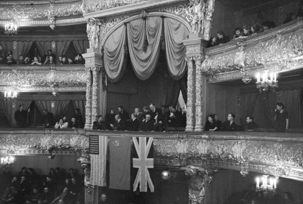 Bolshoi Theatre, Moscow, 1945