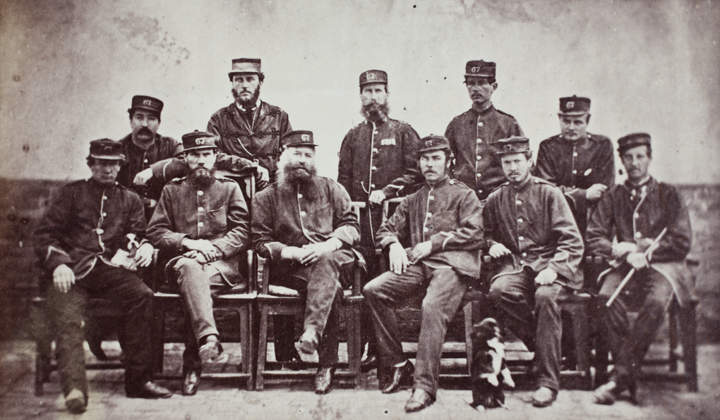 Left Wing, 67th Regiment, Tientsin, 1861