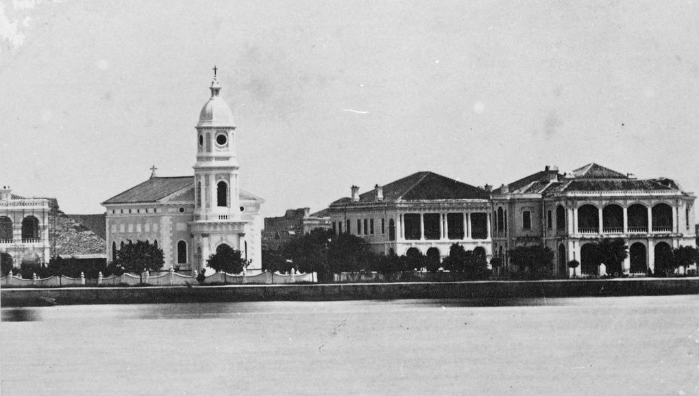 Christ Church and IMCS Commissioner's House, Shameen Island, Canton
