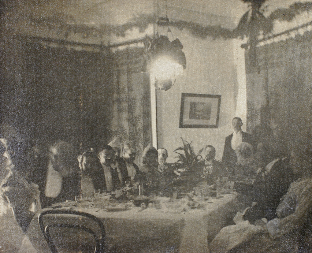 Christmas Dinner 1902, Commissioner’s House, Nanking