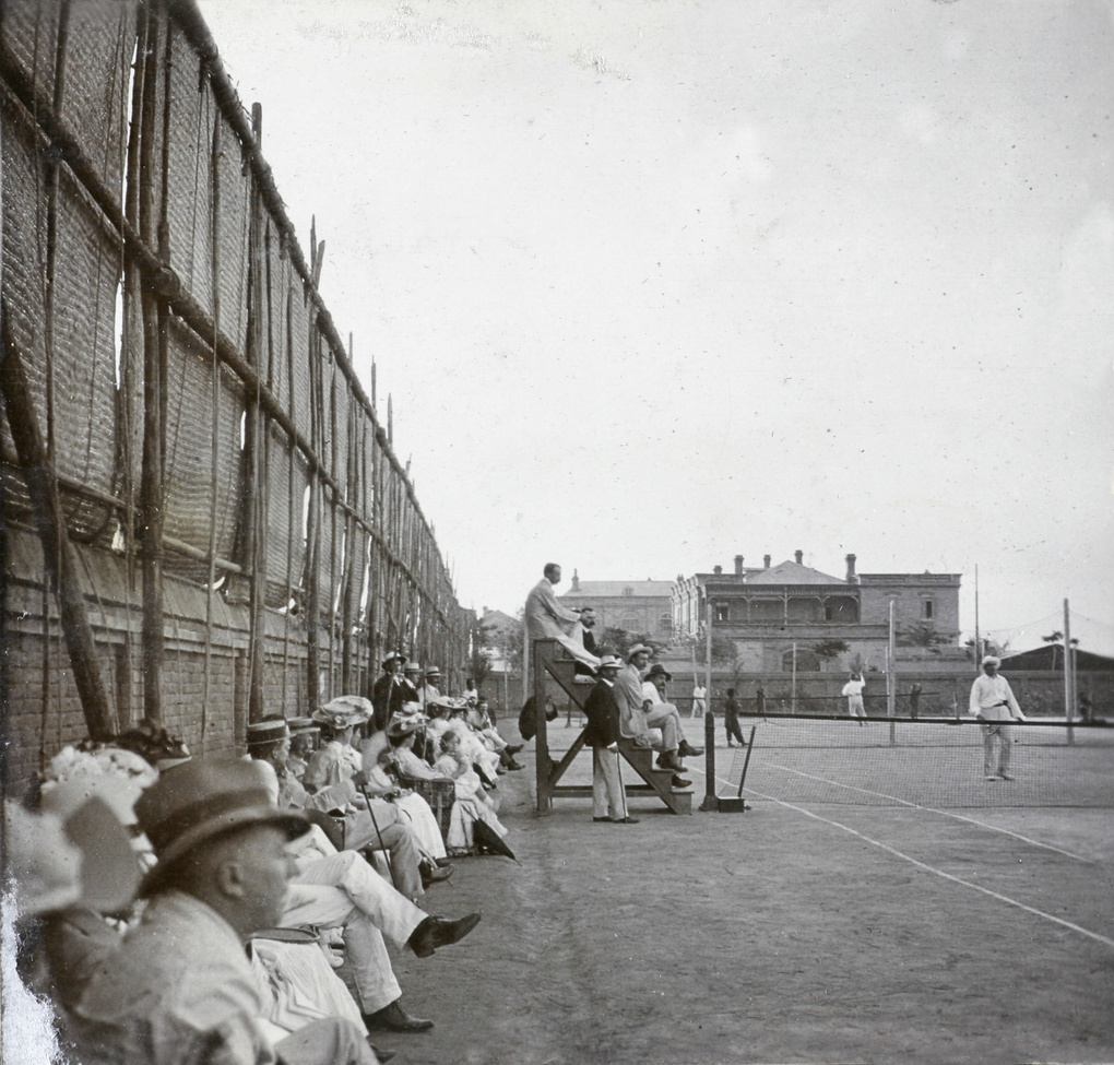 Tennis in Tientsin, 1905