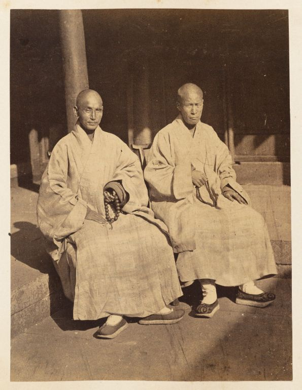 Two Buddhist priests