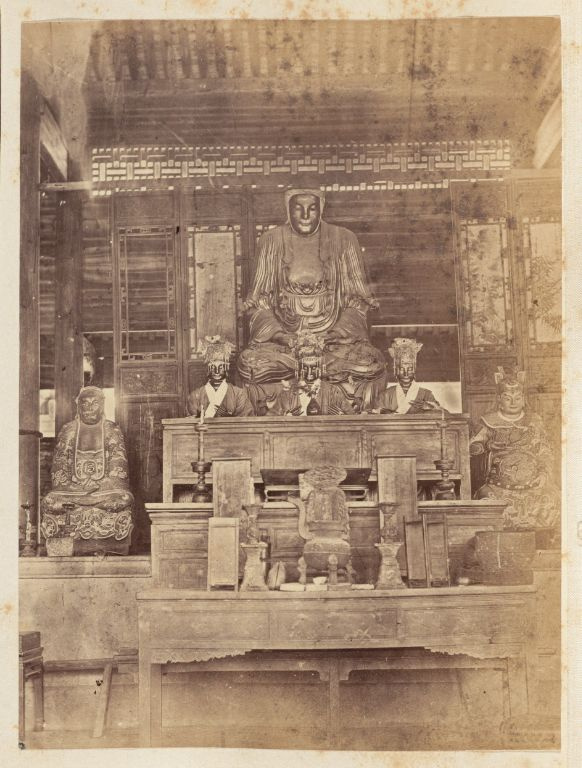 An altar in a temple
