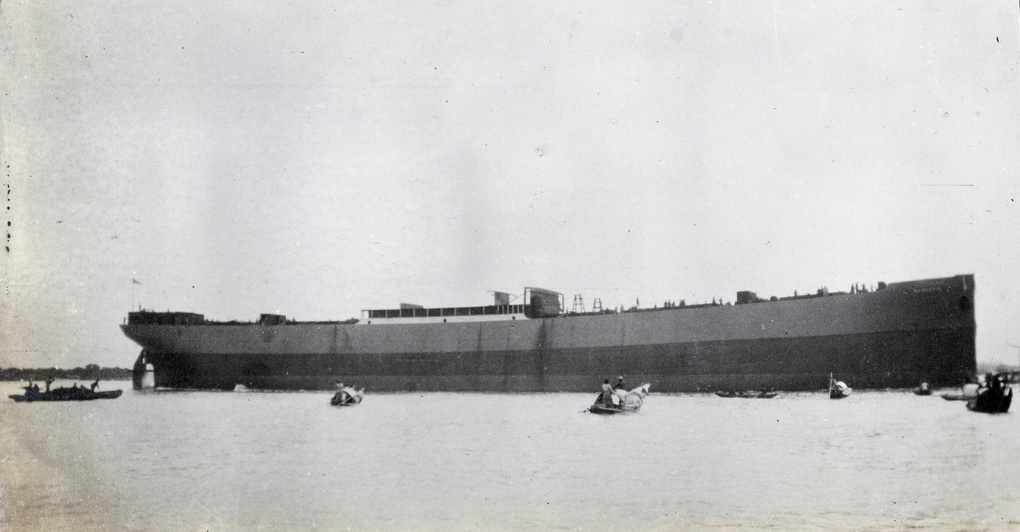 SS Mandarin, soon after being launched, Shanghai