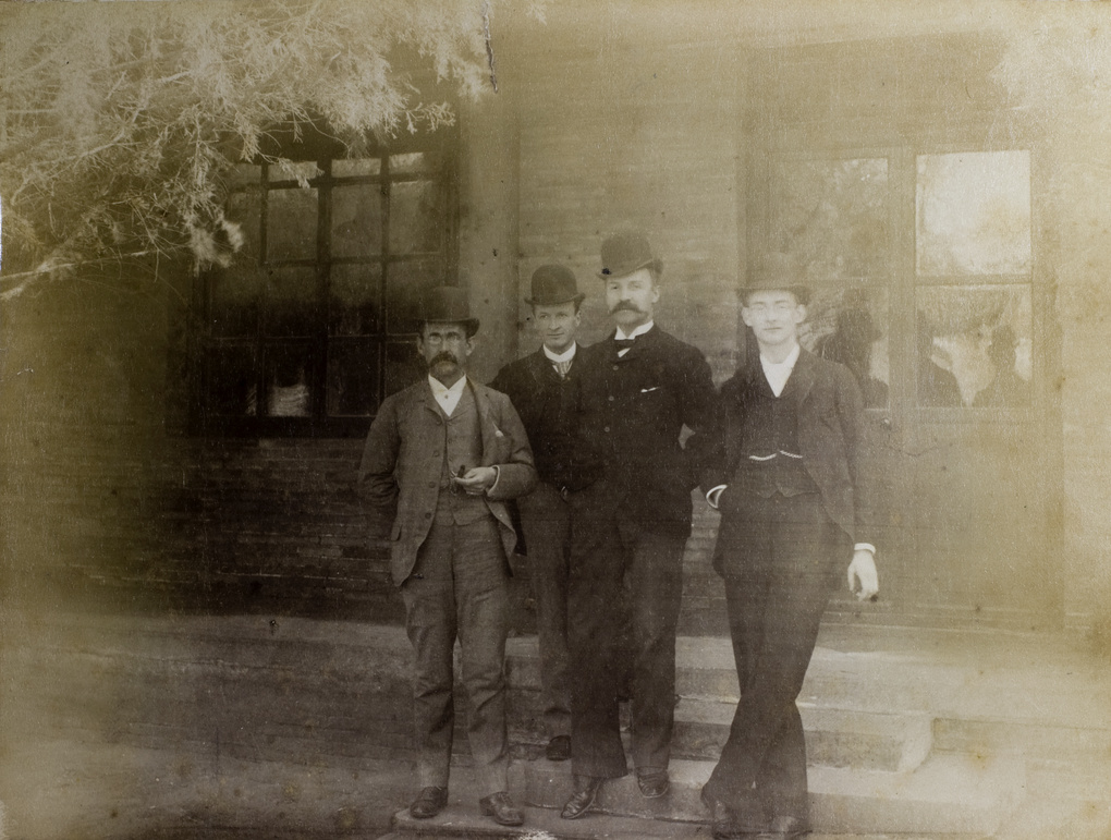 F.D. Cheshire, F.F. Raper, E. Howard Martin and Henry Somerset Saunderson