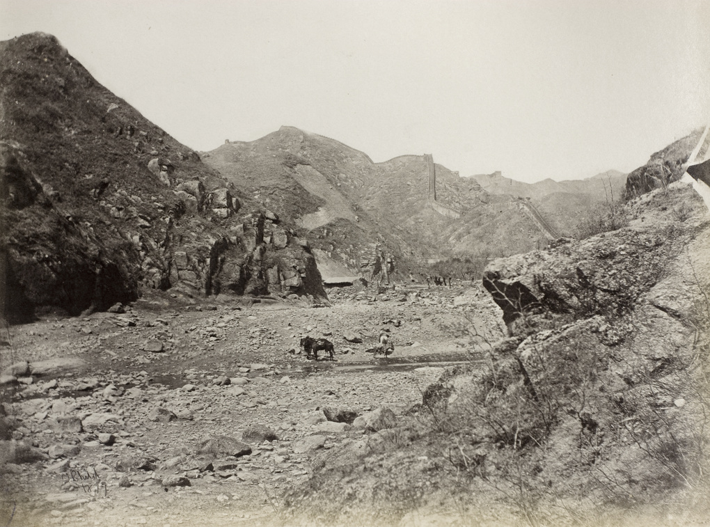 The Great Wall of China, Nankou Pass, 1877