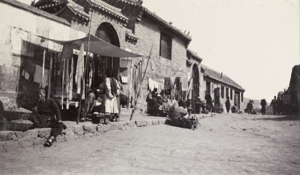 Street market and traders, Port Edward