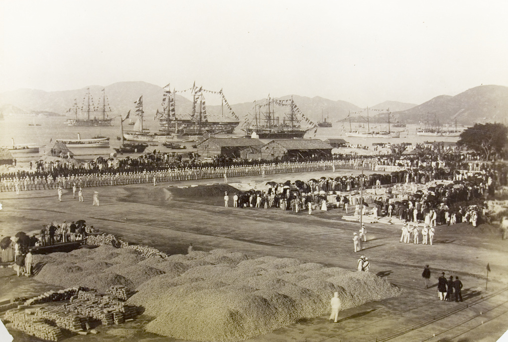 Queen Victoria’s Birthday Review, Hong Kong, 1893