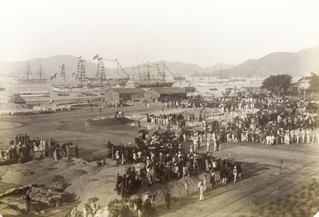 Queen Victoria’s Birthday Review, Hong Kong, 1893