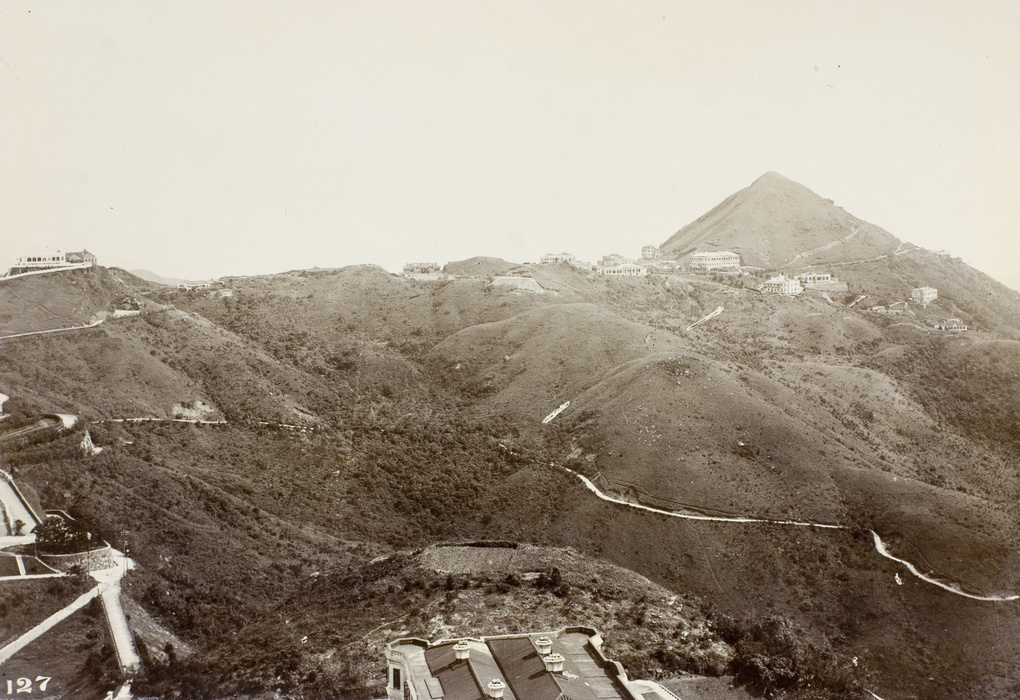 View of Mount Kellet from the Peak, Hong Kong