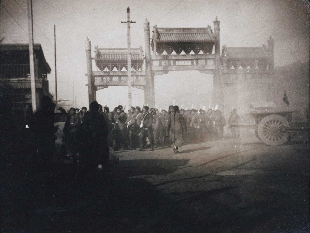 Turbaned soldiers of Chiang Kwei-ti (Chang Kuei-ti), Peking Mutiny 1912