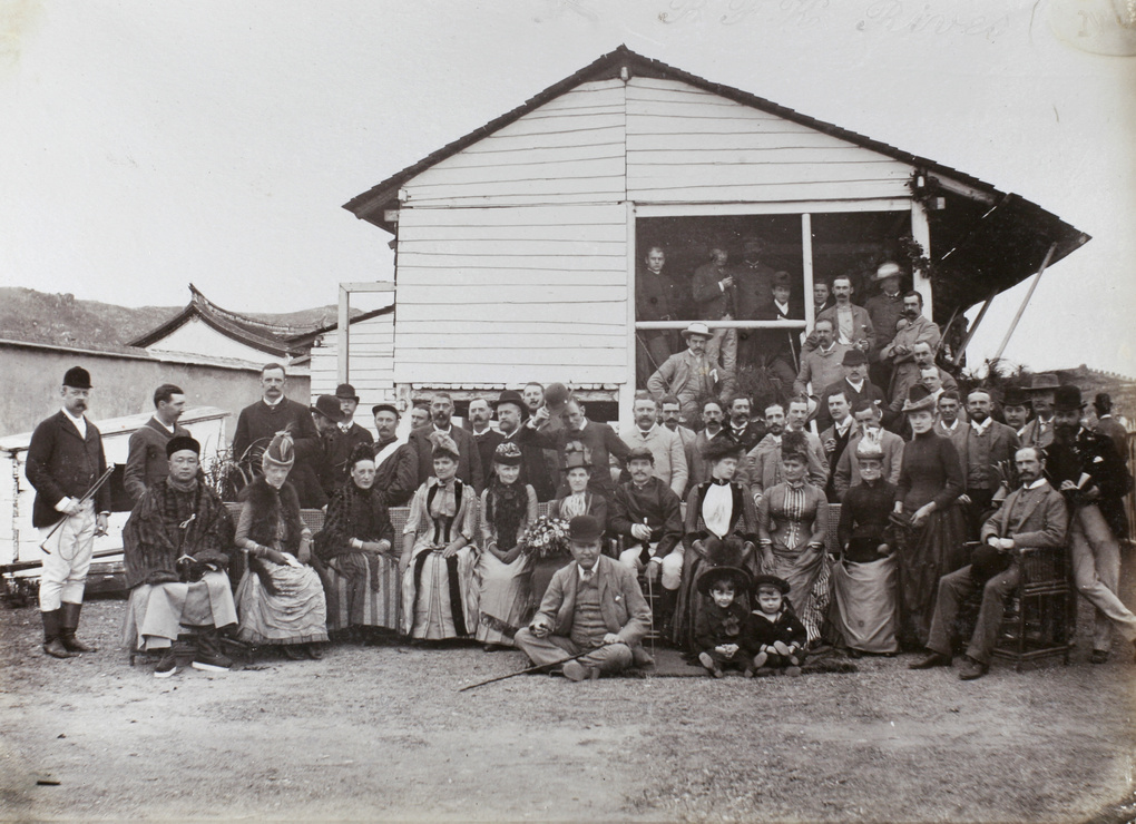 Group at Amoy Races, 1889