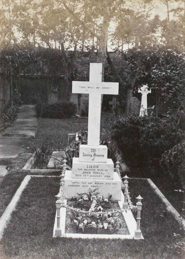 Grave of Lizzie Odell