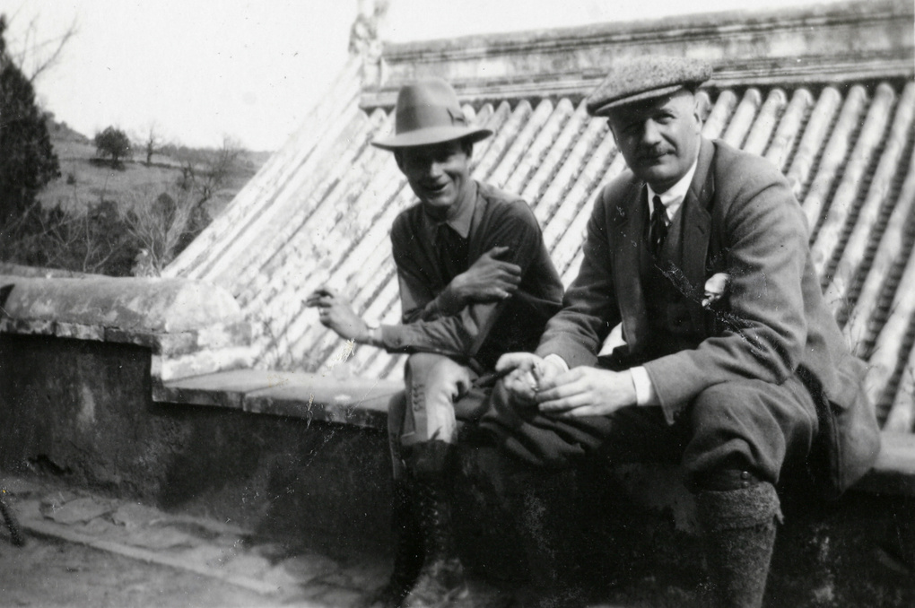 John Van Antwerp MacMurray and Sir Miles Lampson, Peking