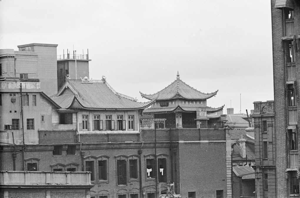 Traditional and modern style rooftops, Shanghai