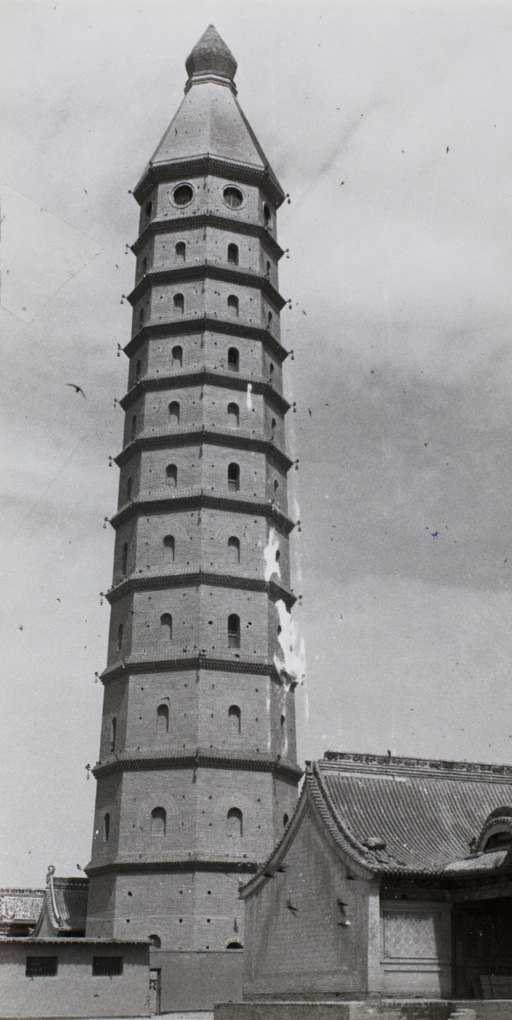 Ten-story pagoda near Lanchow