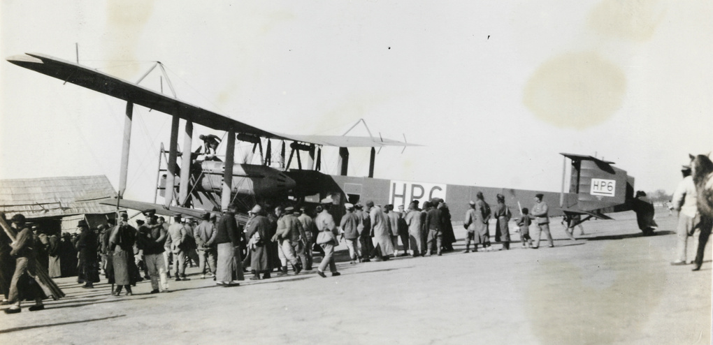 Handley Page biplane bomber, 1920