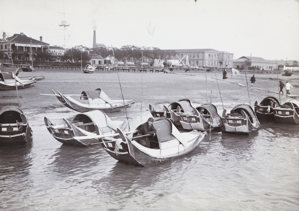 Pootung Hotel, British Cigarette Co Ltd factory, duckboards and water taxis, Pudong, Shanghai