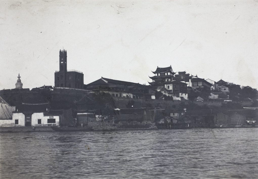 The Yellow Crane Tower, Wuchang, from the river