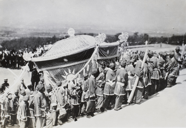 Sun Yat-sen's catafalque en route to Purple Mountain, 1929