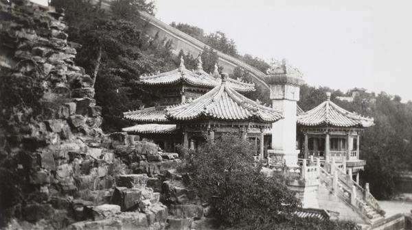 Pavilions in the Summer Palace, Beijing