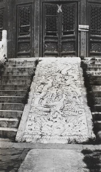 Marbel pavement in the Temple of Heaven, Beijing 