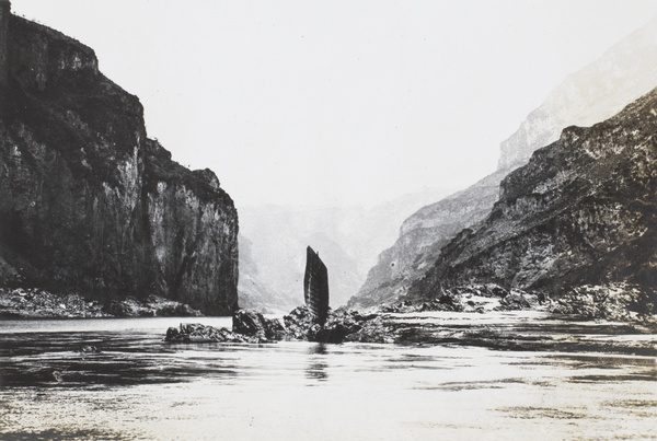 Wreck of a Junk in the [Kunlingtau] Rapids, Yangtze River