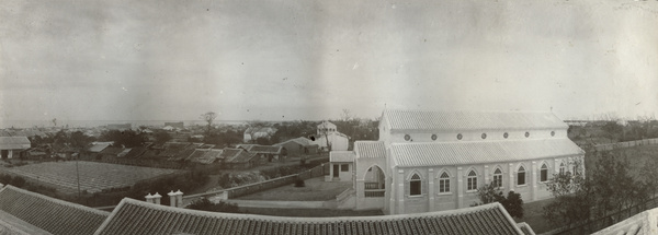 Panoramic view of a church, Pakhoi