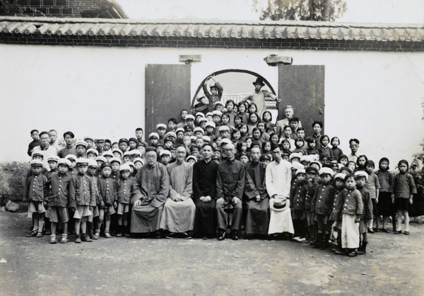 Group at Hweitseh, 1937