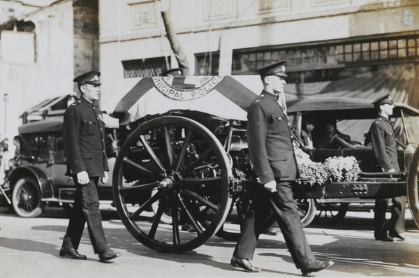Funeral of Sub-Inspector John Crowley, SMP, 1928