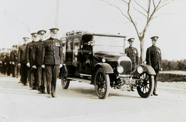 Funeral of Sub-Inspector John Crowley, SMP, 1928
