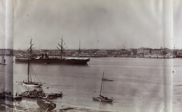 Section 2 of a panoramic view of the Huangpu River, Shanghai