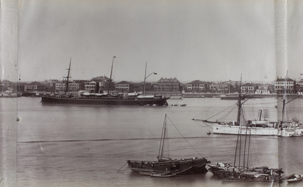 Section 3 of a panoramic view of the Huangpu River, Shanghai