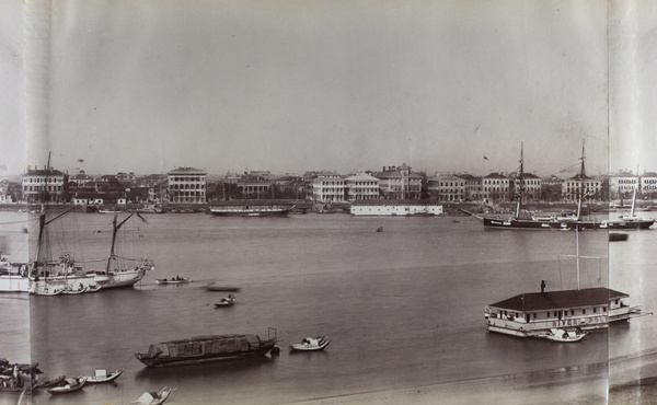 Section 4 of a panoramic view of the Huangpu River, Shanghai